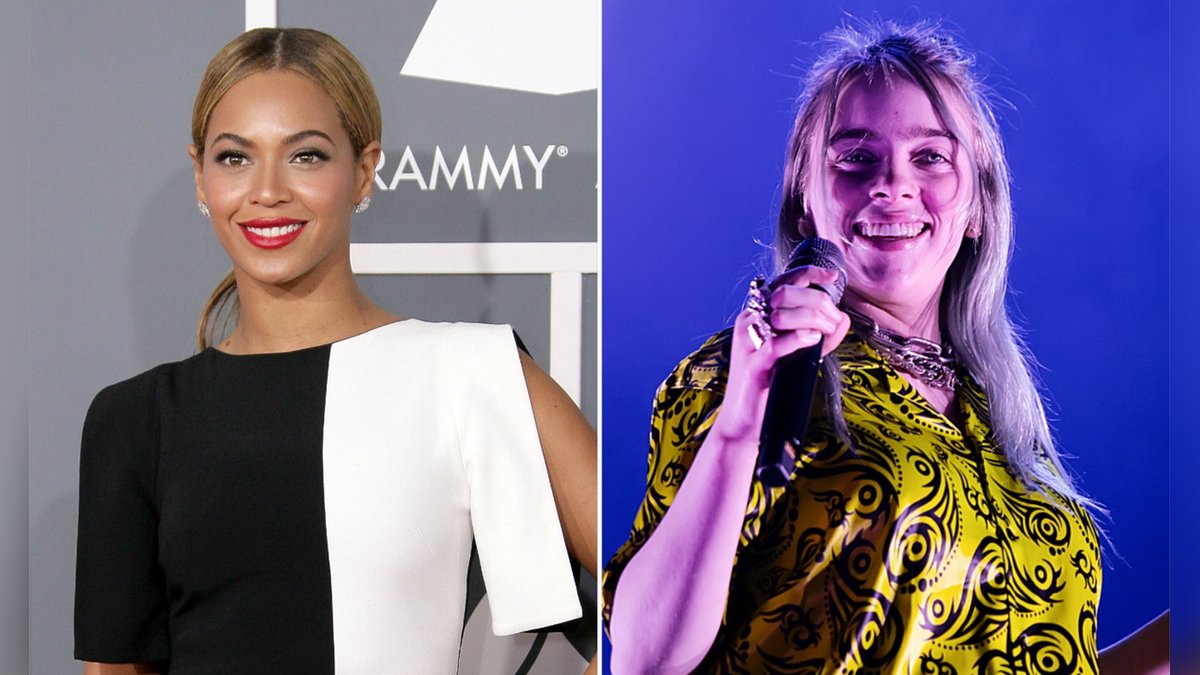 Beyoncé (l.) und Billie Eilish können sich freuen.. © AdMedia/ImageCollect / Christian Bertrand/Shutterstock.com