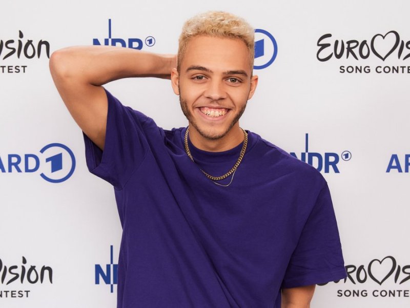 ESC-Fans haben fleißig für Malik Harris aus Landsberg am Lech abgestimmt.. © NDR/Hendrik Lüders