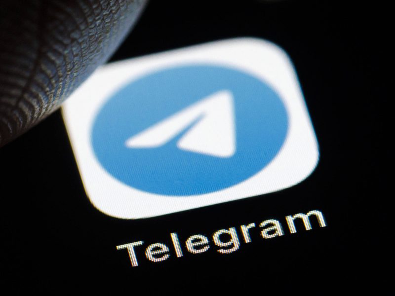 Telegram App auf dem Handy