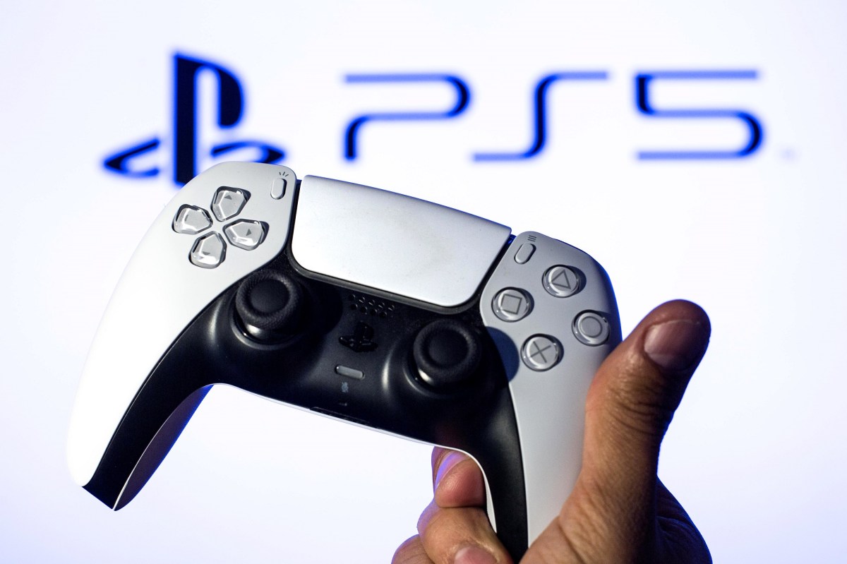 PS5 Controller in Hand