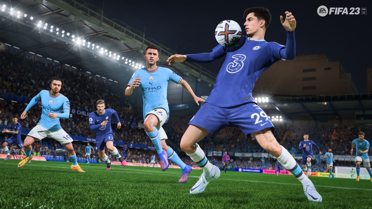 Kai Havertz in "FIFA 23"-Spielszene