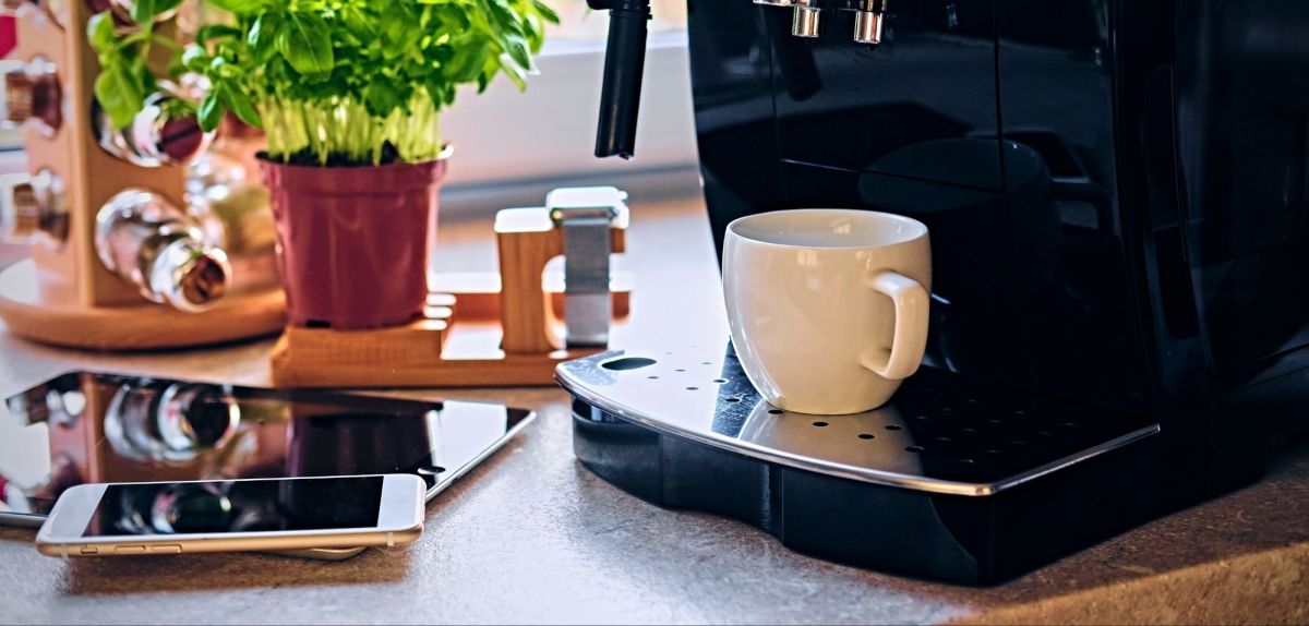Smarte Kaffeemaschine