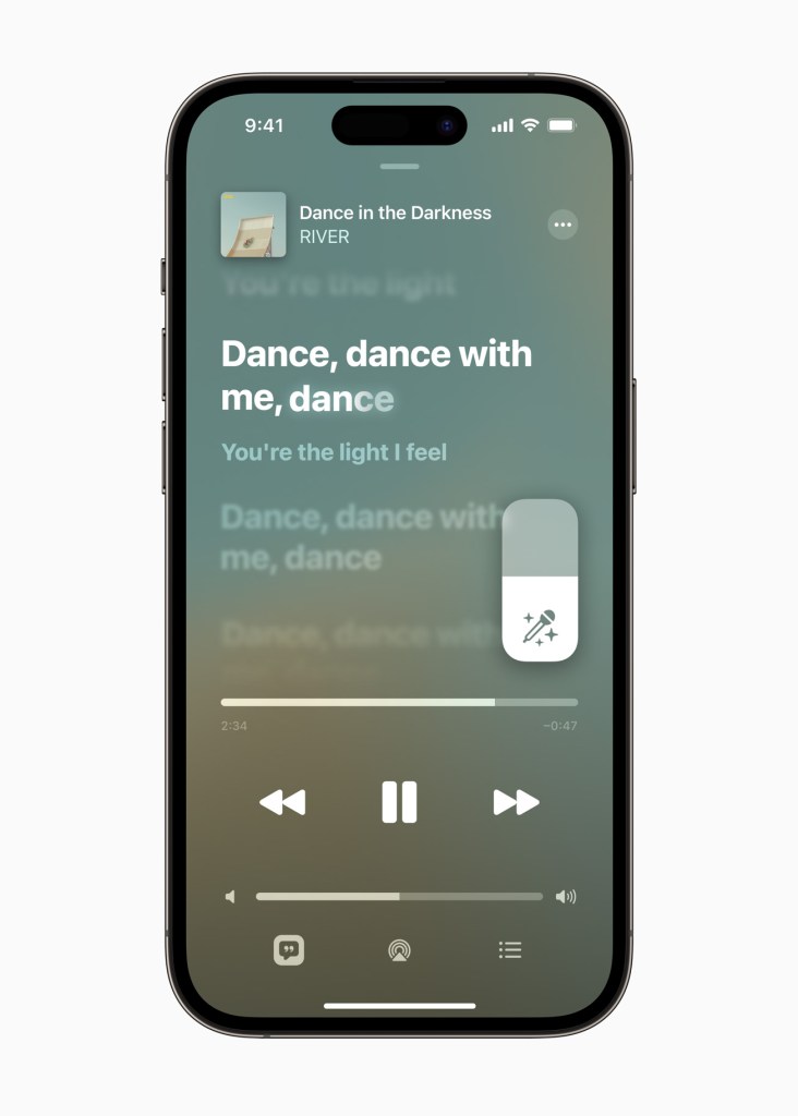 Abbildung von Apple Music Sing