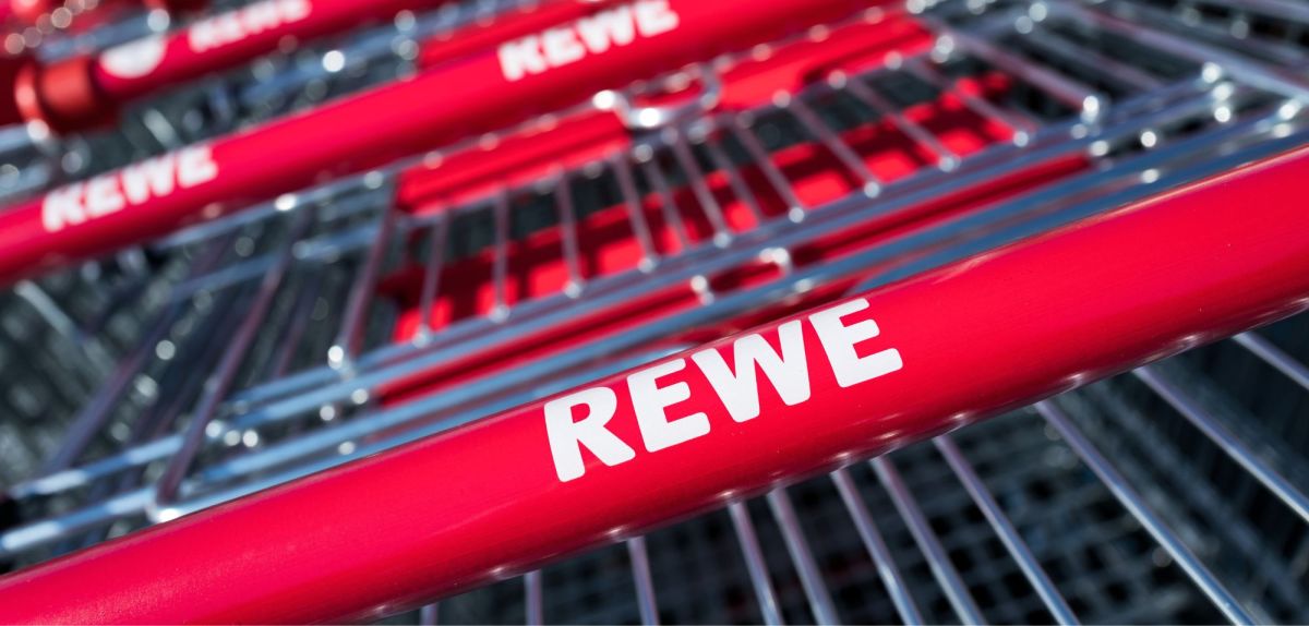 Rewe Einkaufswagen