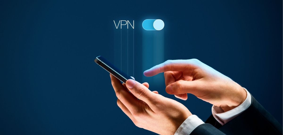 VPN auf einem Smartphone