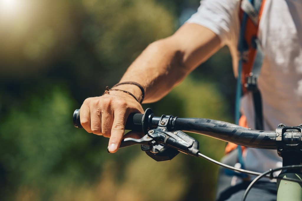 Handbremse am Fahrrad