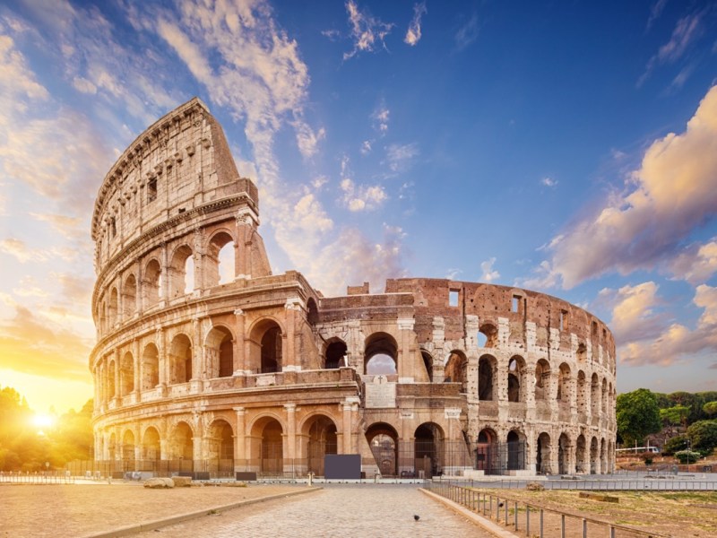 Das Colosseum in Rom