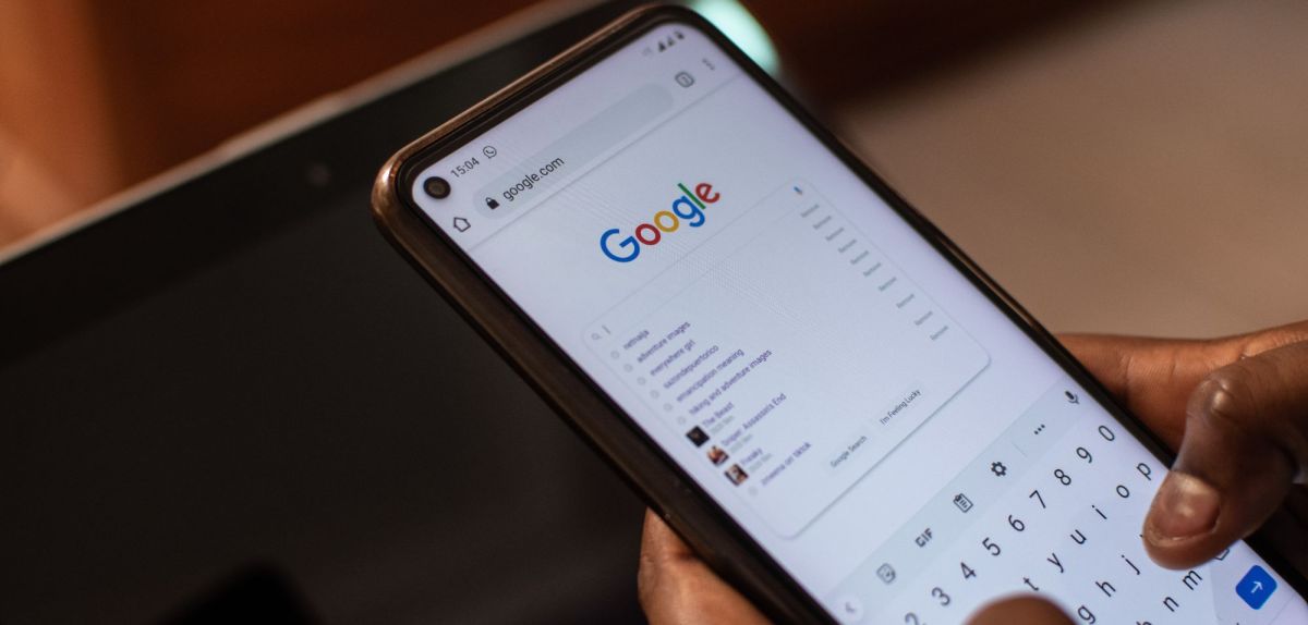 Google auf dem Handy