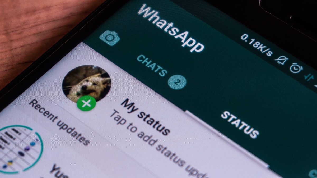 WhatsApp Profil und Status.