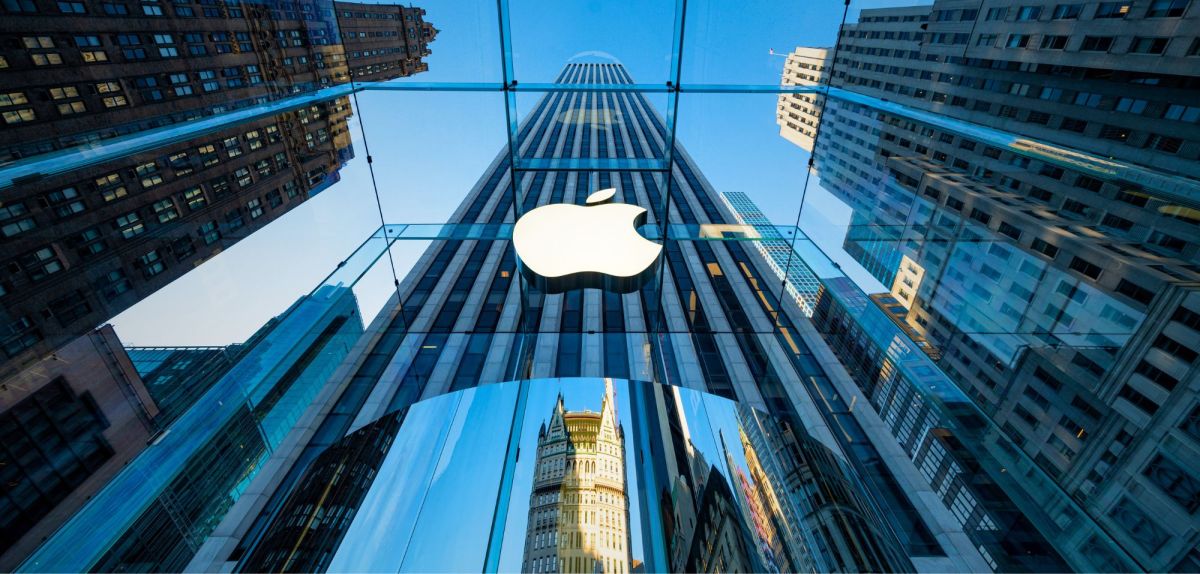 Apple-Logo in New York