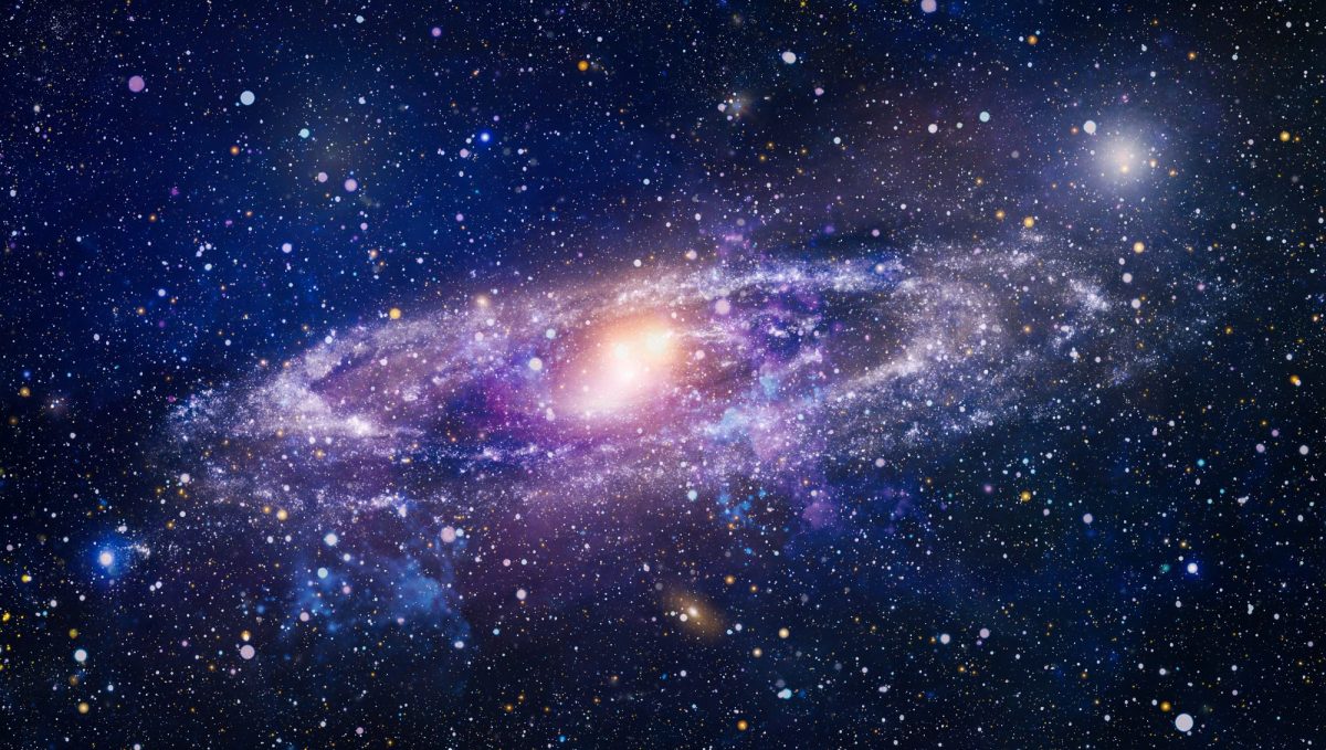 Galaxe im Weltraum