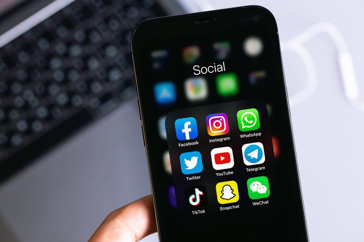 Social-Media-Apps auf einem Smartphone