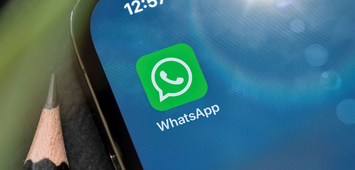 WhatsApp-Anwendung auf Smartphone