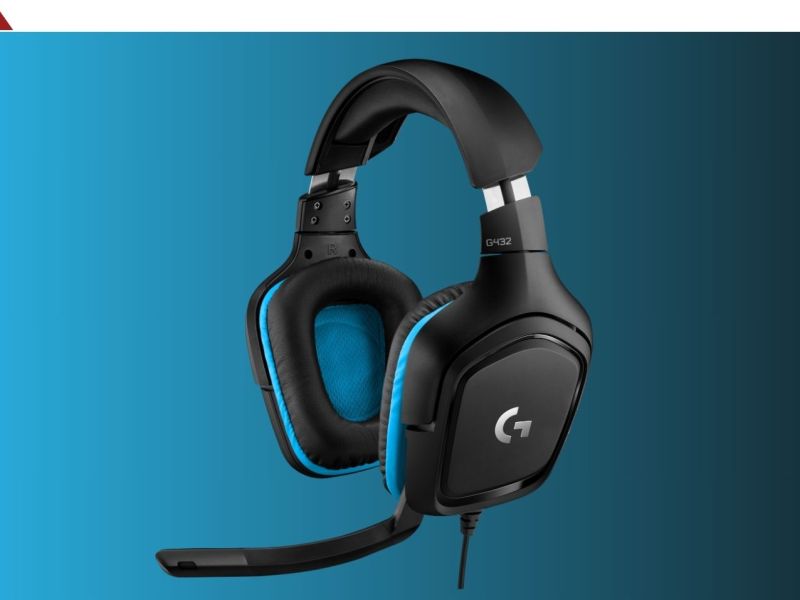 Ein Gaming-Headset der Marke Logitech.