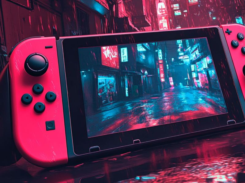 KI-generiertes Bild einer Nintendo Switch 2