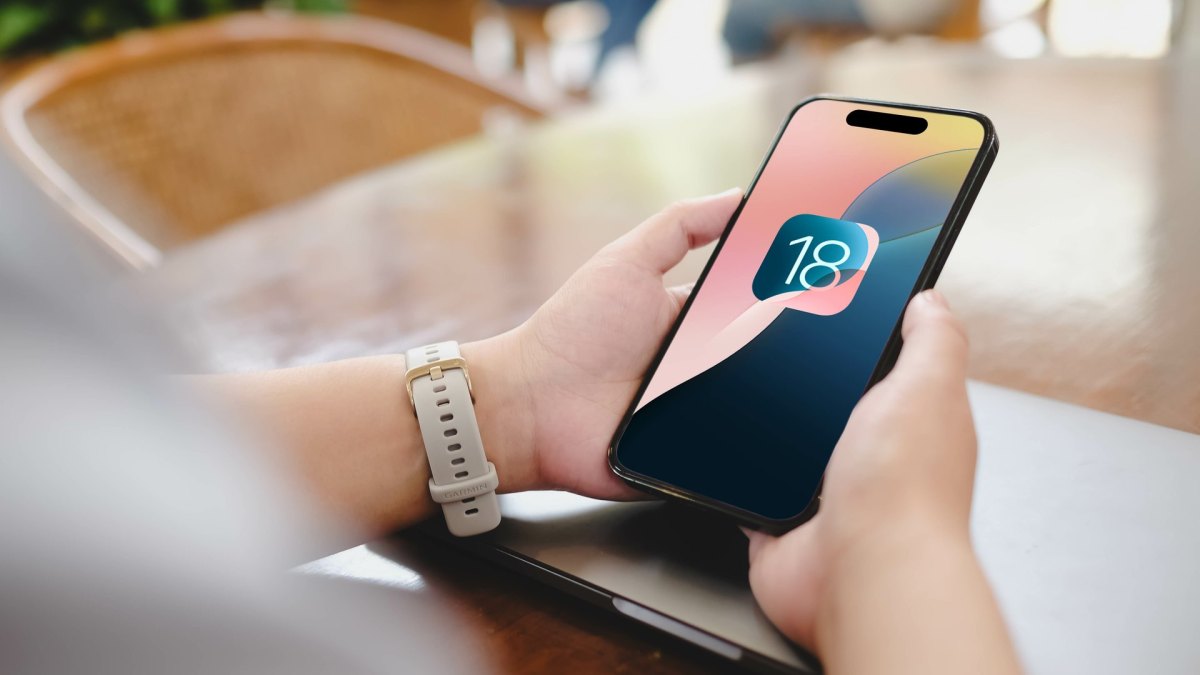 Handy mit Apple iOS 18