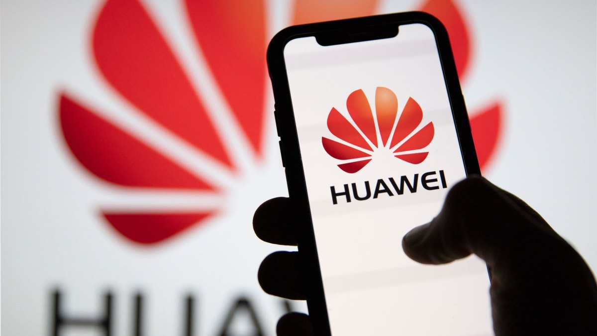 Huawei Logo auf Handy