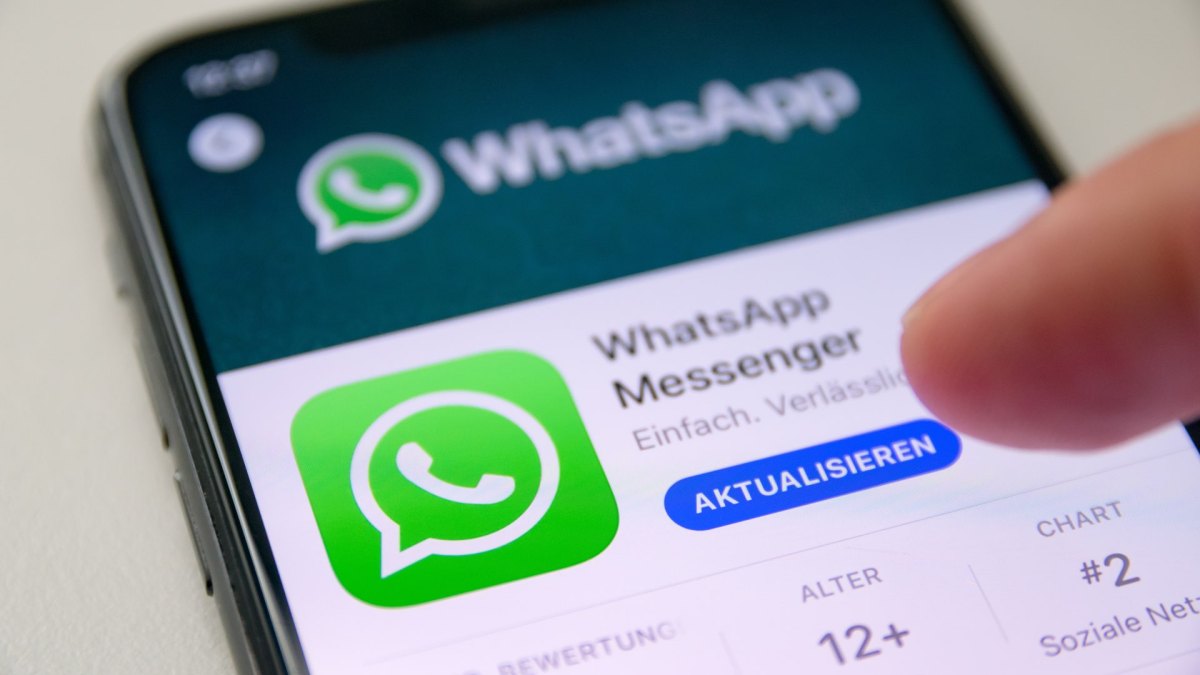 Handy mit WhatsApp-Download