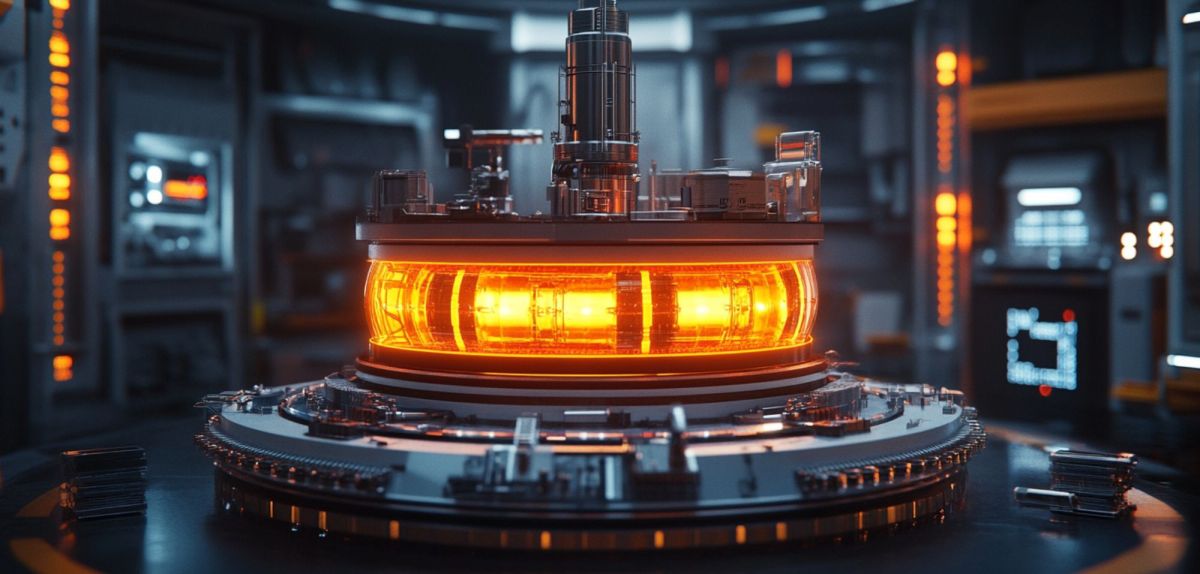 Reaktor für Kernfusion (KI-generiertes Bild)