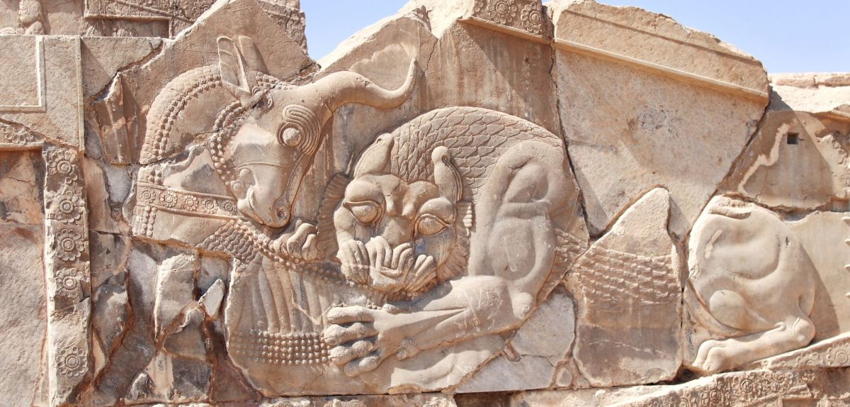 Ein Relief als archäologischer Fund.