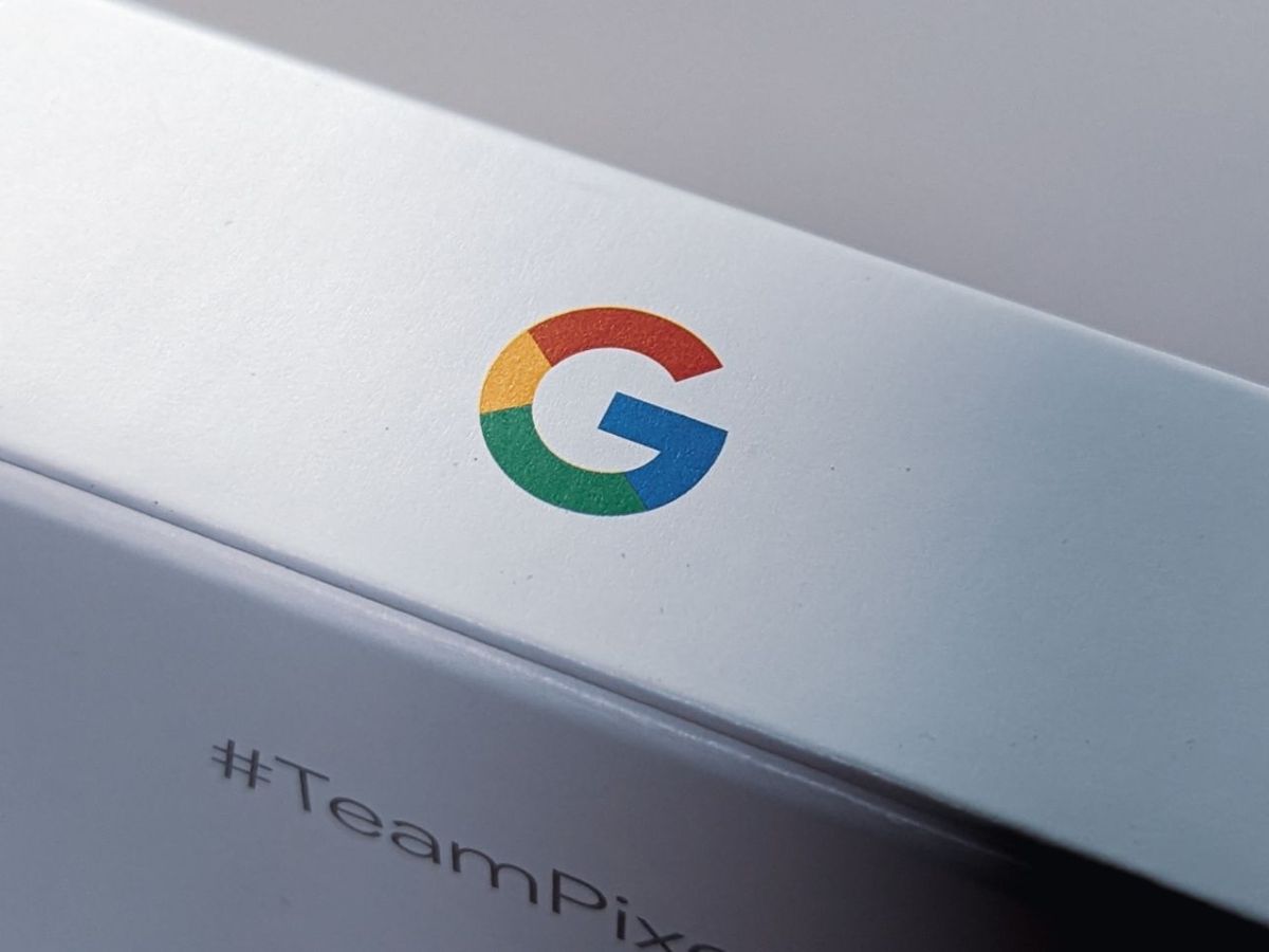 Verpackung eines Google Pixel-Handys.